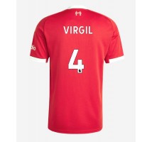 Liverpool Virgil van Dijk #4 Koszulka Podstawowa 2025-26 Krótki Rękaw